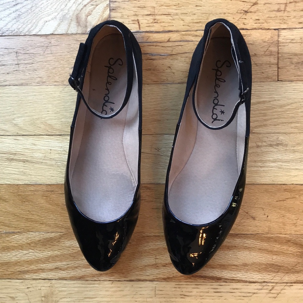 Splendid Isabel Ankle Strap Flat, 8.5